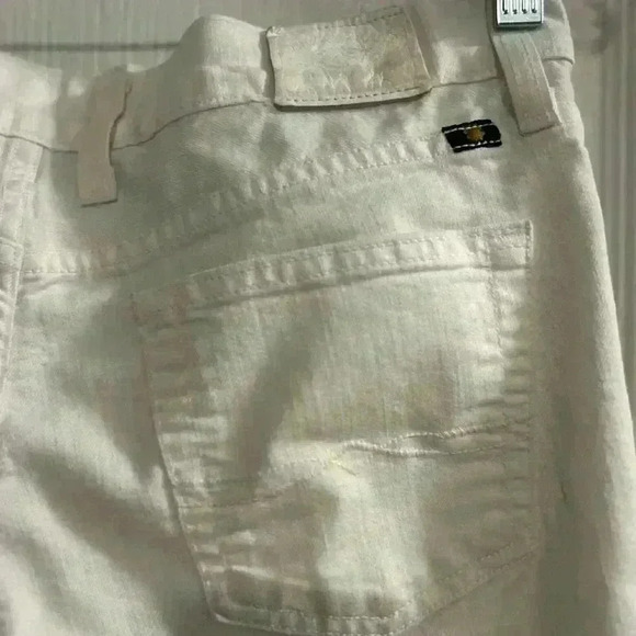 Lucky Brand Sienna Tomboy Ankle Crop White Denim Pants. Size 6/26 - Picture 11 of 13